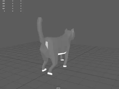 Animal Pack Animated Low-poly 3D model