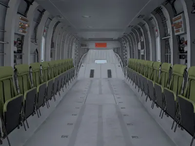 MH-53E Sea Dragon US Navy Basic Animation Low-poly 3D model