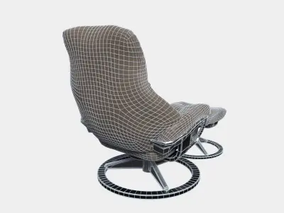 Stressless Live S Signature chair  Free low-poly 3D model