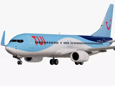 Tui Fly Boeing 737-800 3D model