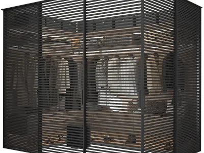 Walk-in Closet 98 part 6 3D model