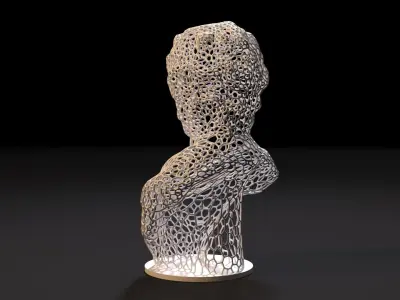Mozart Bust 3D print model