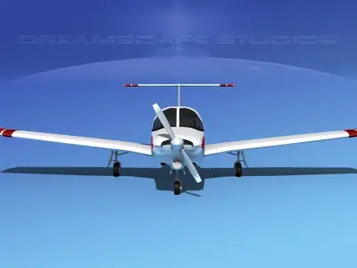 Piper Turbo Arrow III 3D model