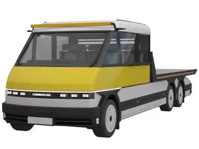 Generic EV Tow truck 3D model