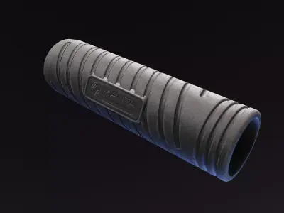 Manta V2 Suppressor Cover Low-poly 3D model