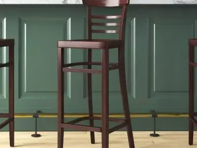 Giulia Bar Stool 3D model