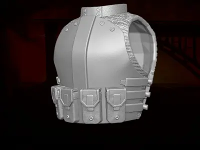 Voids Ops Armor 3D Printables for action figures 3D print model