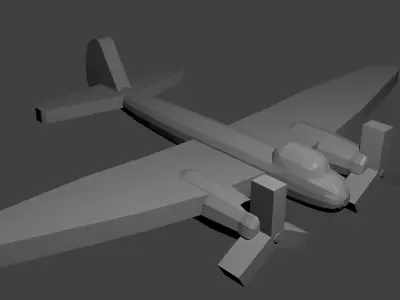 German Junkers Ju-88 Medium Bomber Aircraft Free 3D print model