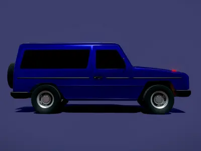 Mercedes G Class 1985 Low-poly 3D model
