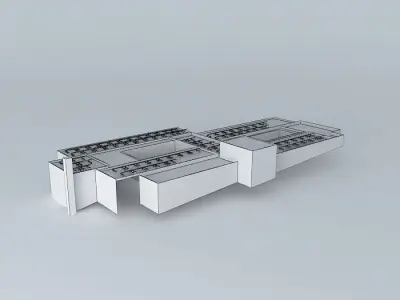 Jerusalem train station Free 3D model