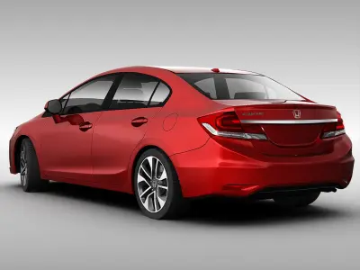 Honda Civic (2013) 3D model