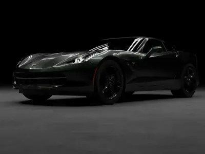 Chevrolet Corvette C7 Free 3D model