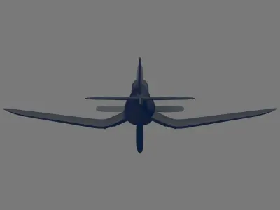 AU-1 Corsair 3D model