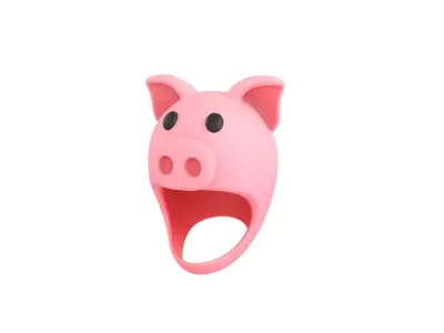 Prop039 Pig Hat 3D model
