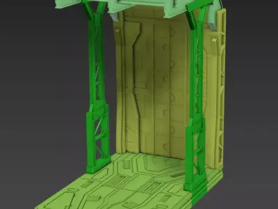 BF-1J Base C 15mm 3D print model