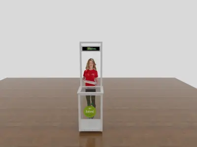 Product Sampling Bin 3D model