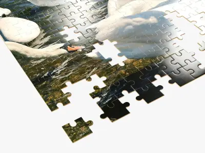 280-piece jigsaw puzzle 3D model