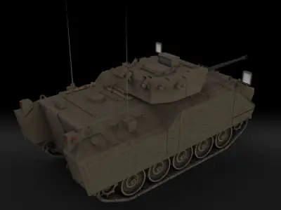 ACV-15 Low-poly 3D model