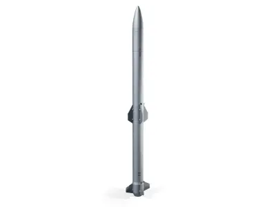PL-15 Air-to-Air Missile Low-poly 3D model