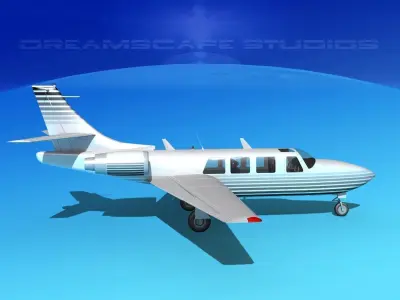 Piper Aerostar FJ-100 Fanjet V08 3D model