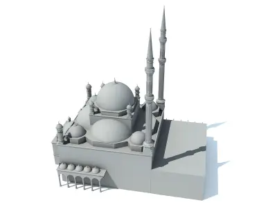 Mosque of Muhammad Ali 3D model