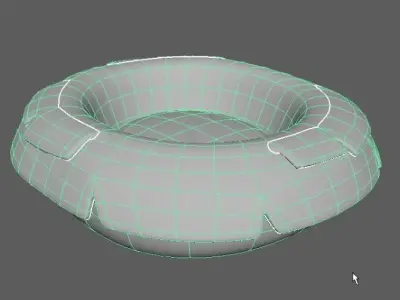 Bird nest 3D model