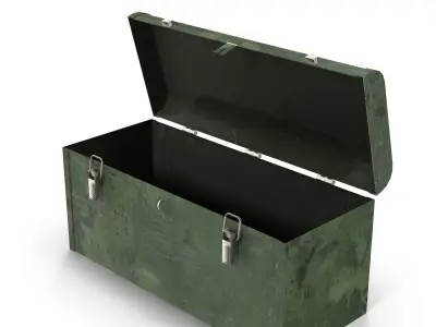 First aids kit 2 Low-poly 3D model