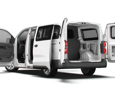 Iveco eJolly Combi L3 HQ Interior 2026 3D model