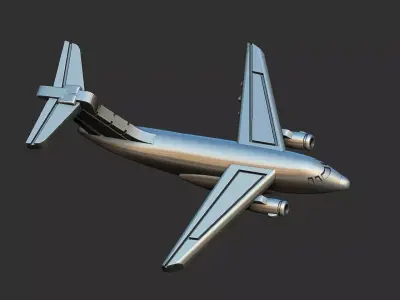 Airplane C-390 3D print model