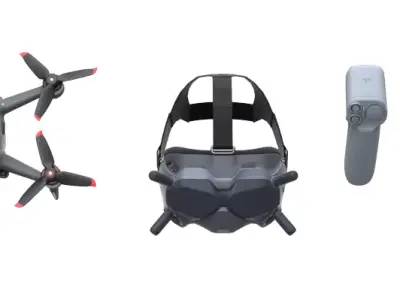 DJI drone suit 3D model