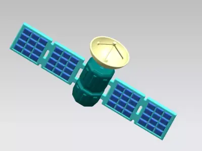 Mini-Satellite satellite 3D model