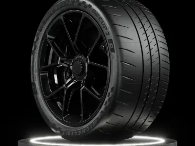 Michelin Pilot Sport Cup 2 R 285 35 ZR19 103Y 3D model