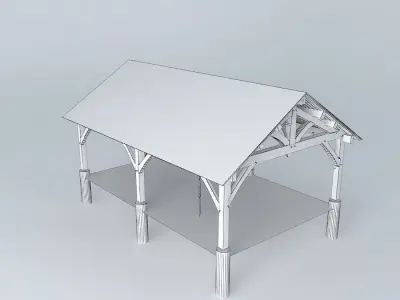 Camp Kawartha Outdoor classroom Free 3D model