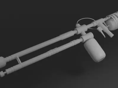 TLOU Framethrower Free 3D model