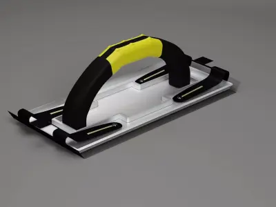 Realistic Sanding Block Low-poly 3D model