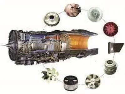 Jet Engine Nozzle 3D model