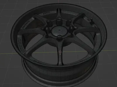 VOLK Racing CE28 Low-poly 3D model