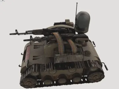 Military war Robots 3D model