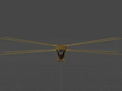 ORNITHOPTER from DUNE 3D print model