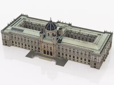 Natural History Museum Vienna Austria 3D model