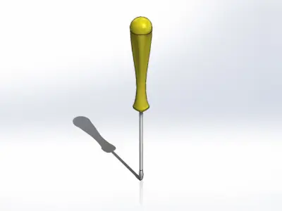 Chave de Fenda Screwdriver 3D model