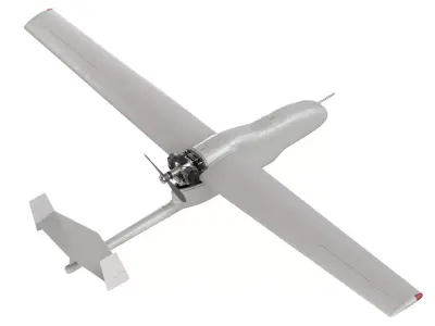 Granat-4-E portable remote monitoring drone 3D model