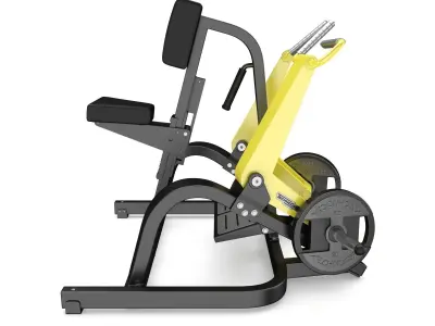 Technogym - Plate Loaded - Row 3D model