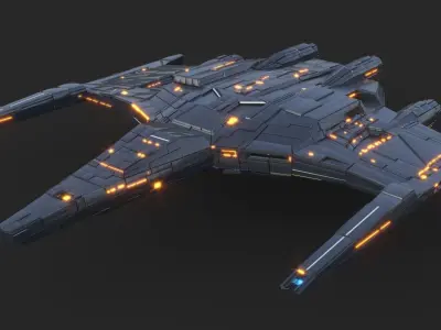 Star Ship 3D model