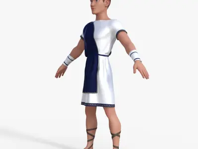 Roman Soldier  Character 3D model