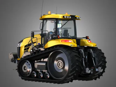 Challenger - MT700E Tractor 3D model
