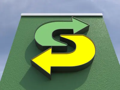 Retail-022 Subway 3D model