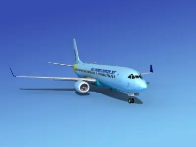 Boeing 737-800 Gulf Shores Charter 3D model