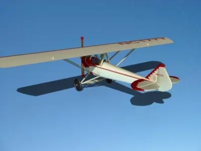 Heath Parasol Toy Plane 1 3D model