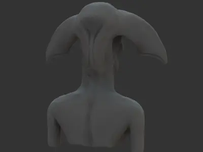 NLO bust 3D model